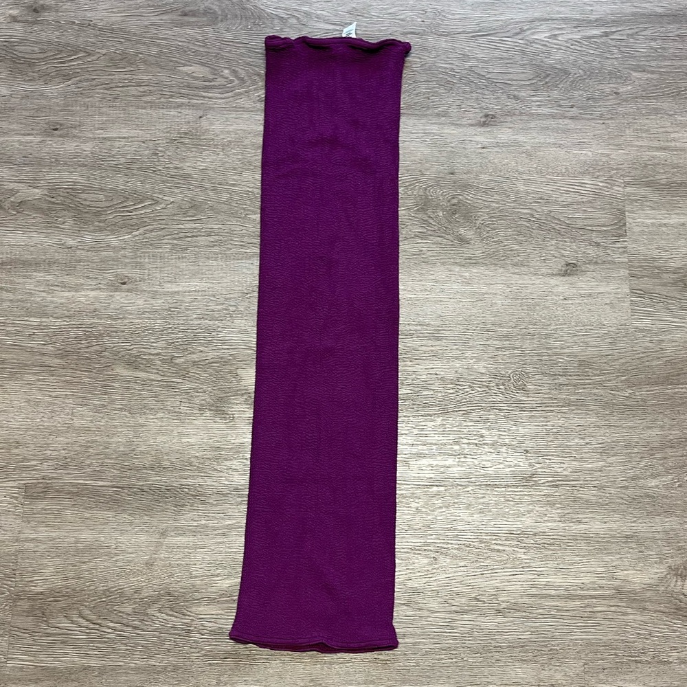 Vintage Hunza G Purple Tube Long Dress Coverup